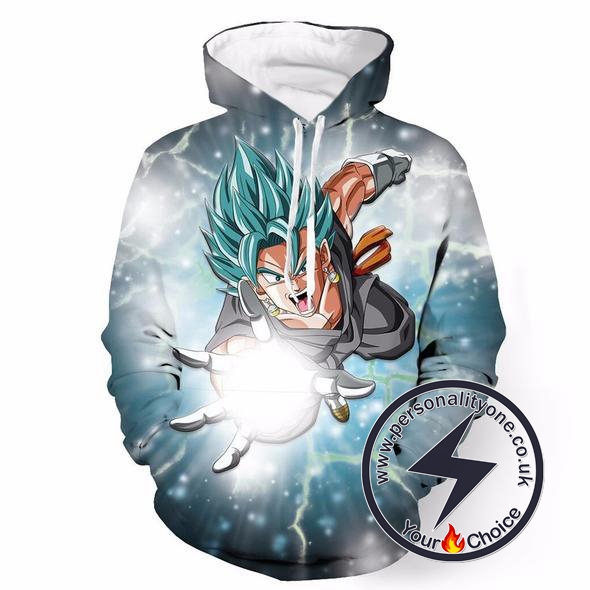 Dragon Ball Z - SSj God Vegito 3D - Hoodies